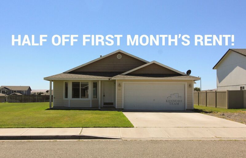 RENT SPECIAL: 3 Bed, 2 Bath Rambler in Pasco property image